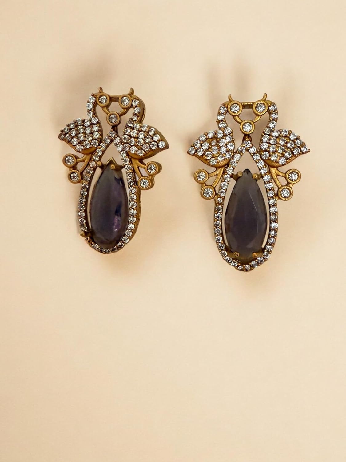 Rebekah Lavender Grace -Studded Necklace Set