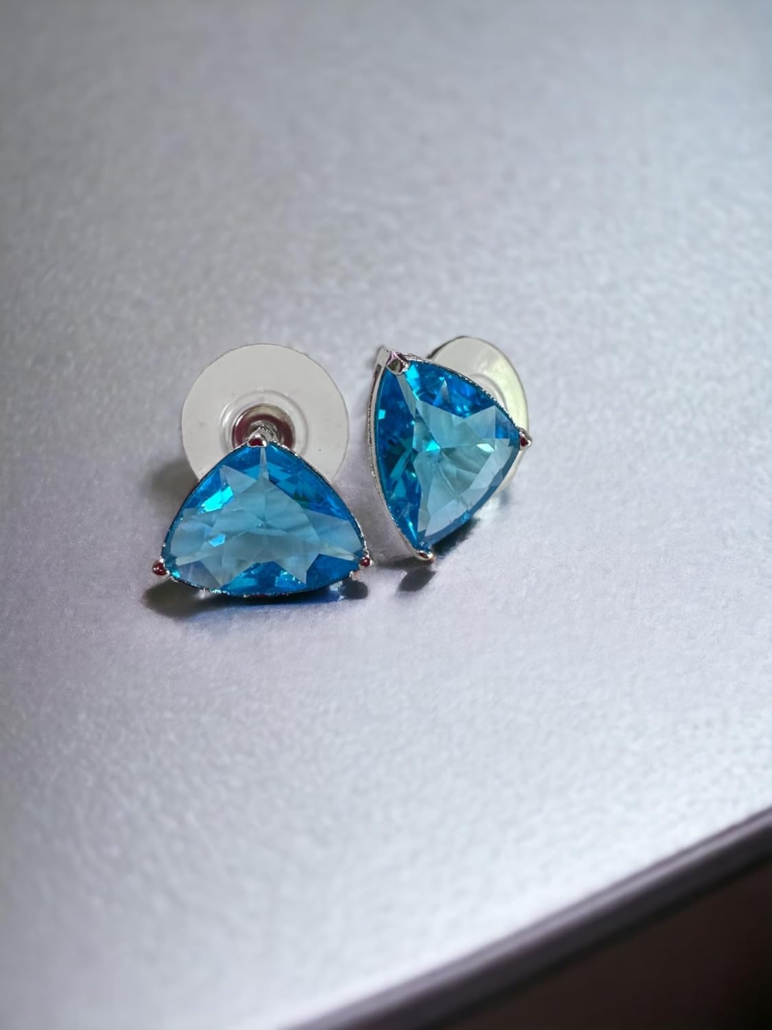 Blue Cubic Zirconia Necklace