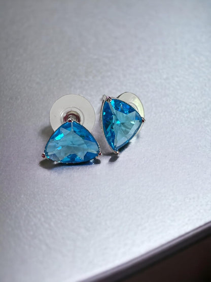 Blue Cubic Zirconia Necklace