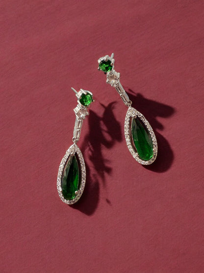 Designer Stone-Studded Necklace Set with Matching Earrings