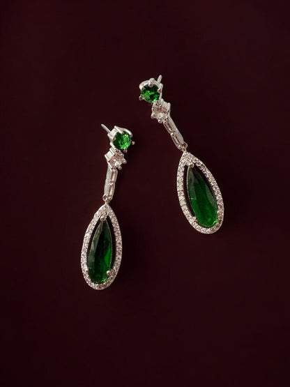 Designer Stone-Studded Necklace Set with Matching Earrings