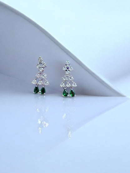 Emerald Green Premium Stone Studded Necklace Set