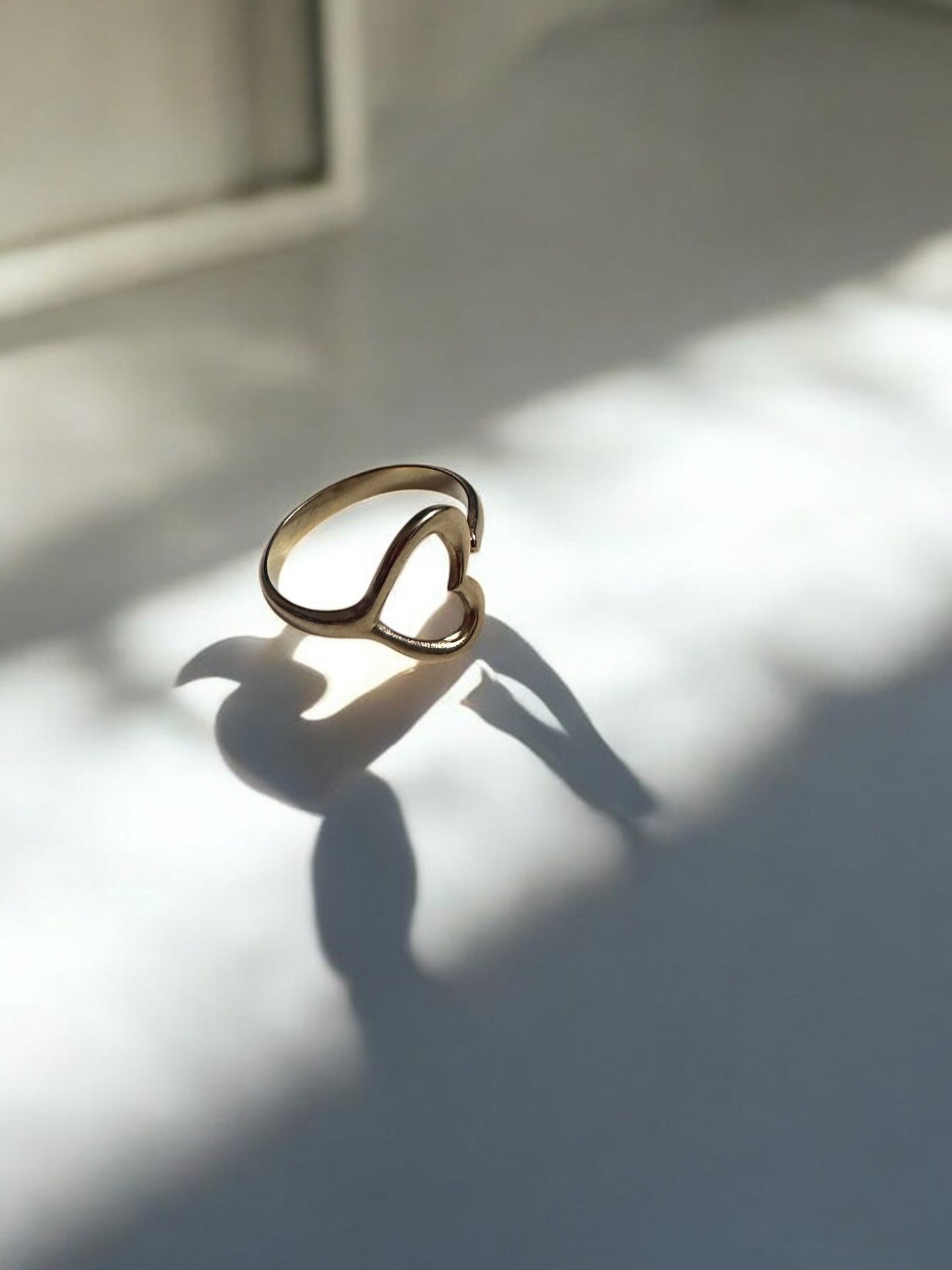 Open Heart Gold Ring – A Symbol of Love & Elegance
