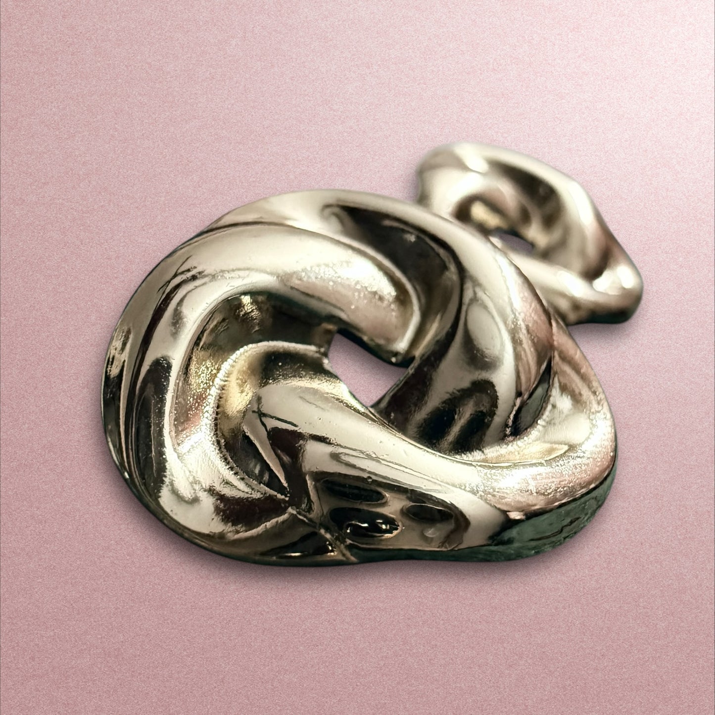 Classic Gold Knot Stud Earrings