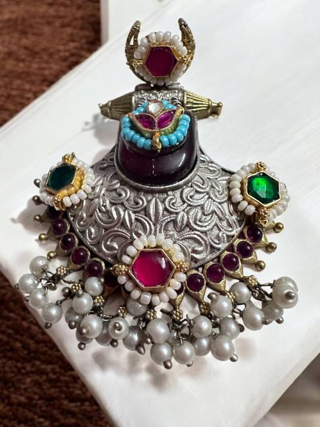 Jadau Pachi Kundan Bridal Earrings Alloy Drops & Danglers